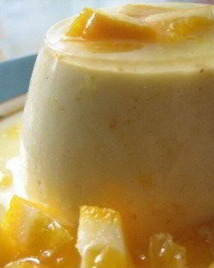 Рецепт панны-котты с апельсиновым соусом