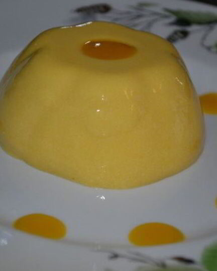 Рецепт панны котта с манговым пюре