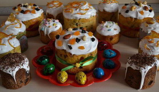 бездрожжевой шоколадный кулич