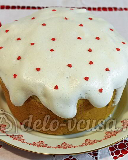 Рецепт быстрого кулича