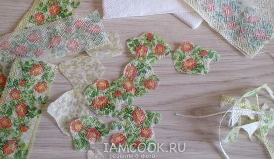 декупаж пасхальных яиц