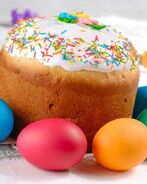 Кулич с творогом в хлебопечке