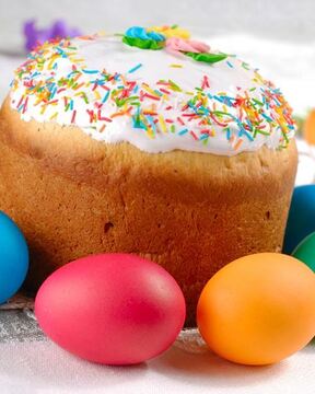 Кулич с творогом в хлебопечке