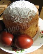 Кулич со сметаной пасхальный