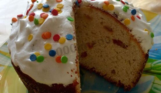 кулич царский с мускатным орехом и кардамоном