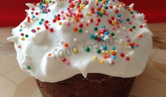 кулич царский с мускатным орехом и кардамоном