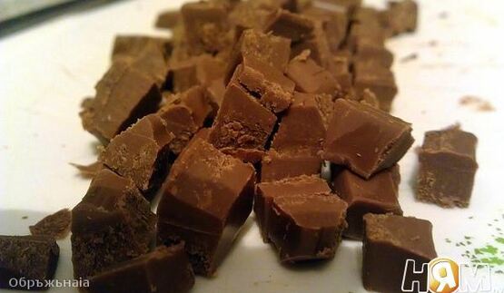 куличики малышки с грушей и шоколадом