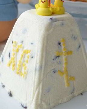 Пасха из творога без яиц