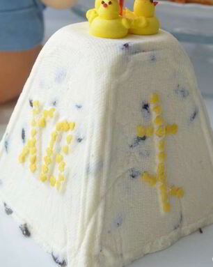 Пасха из творога без яиц