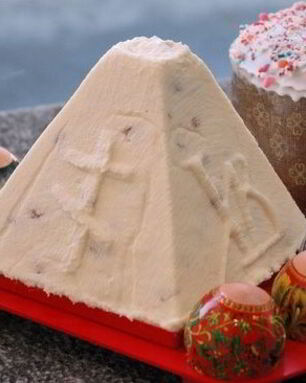 Пасха сливочная с финиками