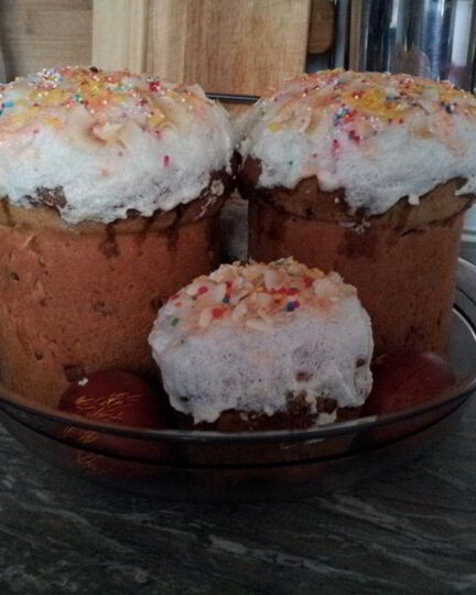 Рецепт пасхального кулича на закваске без дрожжей