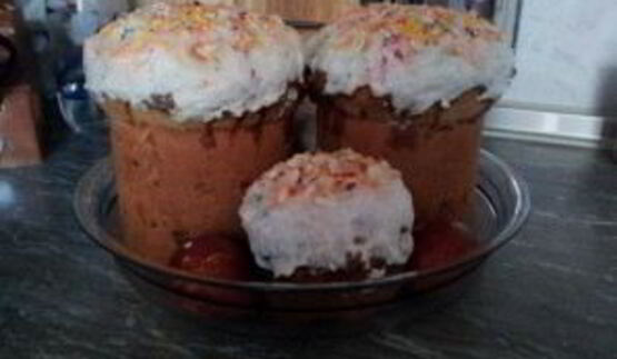 пасхальный кулич на закваске без дрожжей