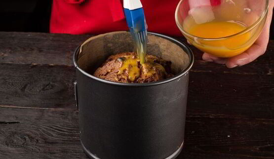 пасхальный кулич с лимонной глазурью