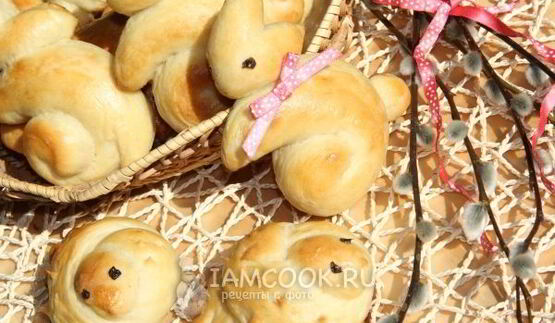 пасхальные булочки