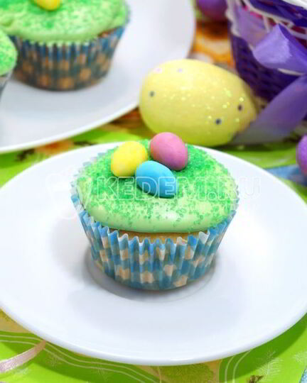 Рецепт пасхальных кексов куличики