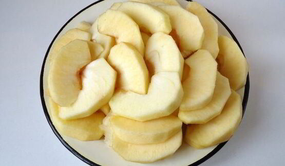 пудинг с яблоками тоффи