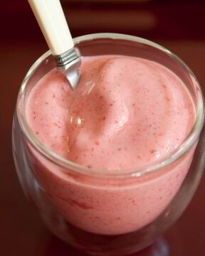 Клубничный щербет