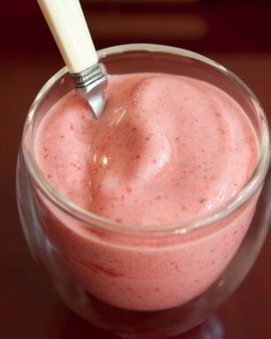 Клубничный щербет