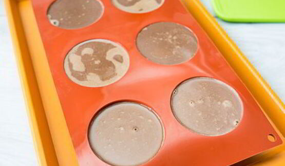 шоколадно-молочное желе