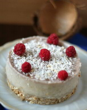 Банановый торт-суфле с кокосовым молоком