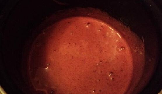 блинчики с ягодным суфле