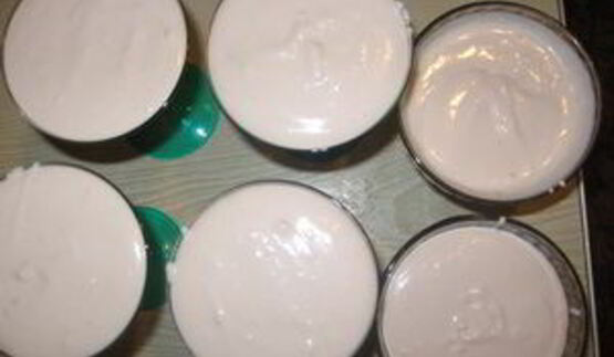 клубнично-йогуртовое суфле