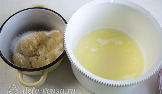 клубничный торт-суфле