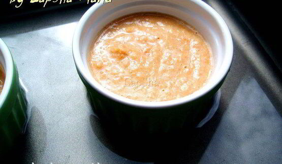 морковно-яблочное суфле