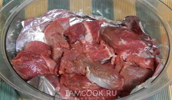 мясное суфле в духовке