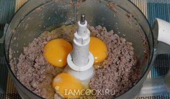 мясное суфле в духовке