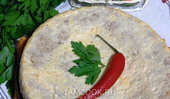 мясное суфле в духовке