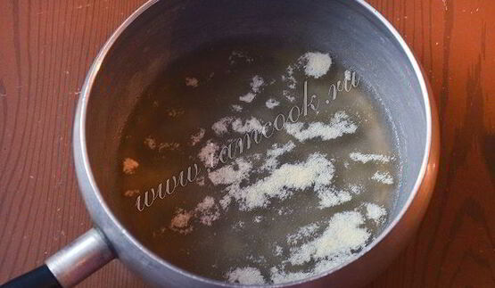 шоколадно-кофейное суфле