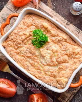 Суфле из индейки в духовке