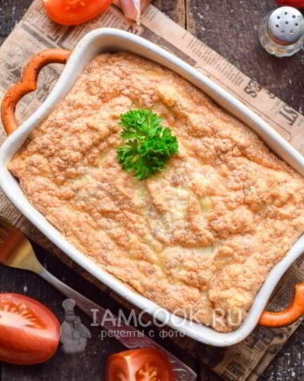 Рецепт суфле из индейки в духовке