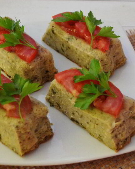 Рецепт суфле из кабачков и белых грибов