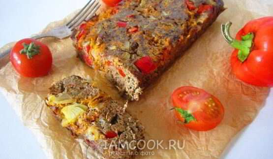 суфле из куриной печени с овощами