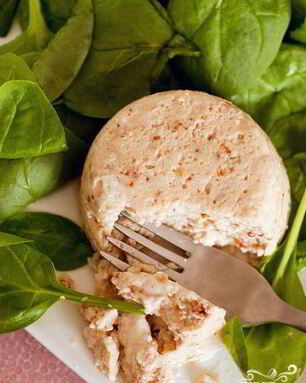 Суфле из курицы с творогом