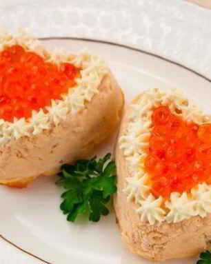 Суфле из семги