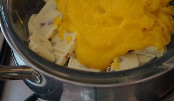 суфле с белым шоколадом