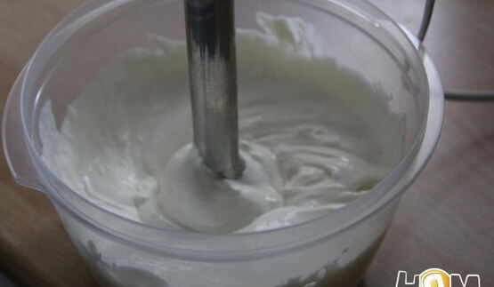 суфле творожно-банановое с шоколадом