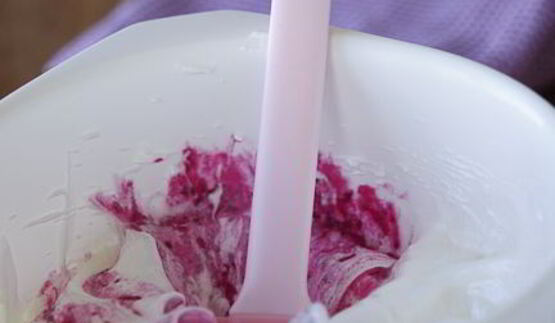 свекольное суфле с апельсиновым курдом