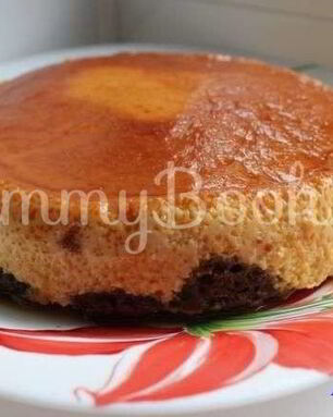 Торт-суфле карамельно-молочный
