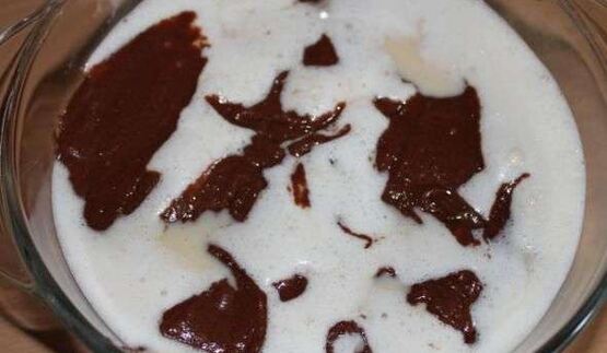 торт-суфле карамельно-молочный