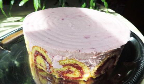 торт-суфле малиновый звон