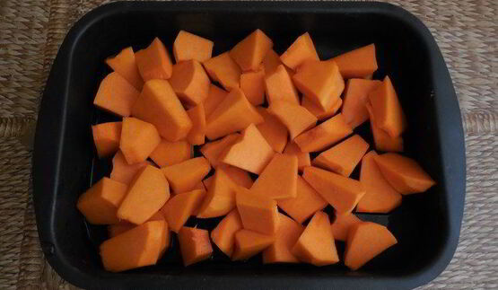 тыквенно-оливковое суфле