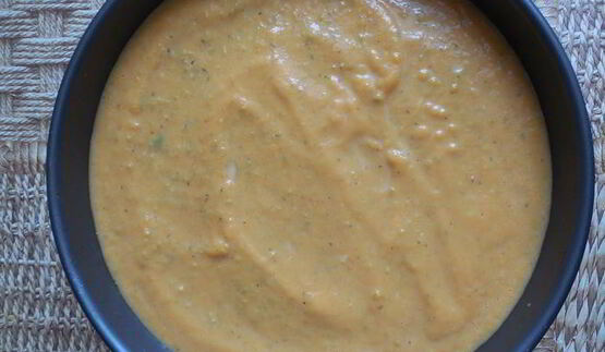 тыквенно-оливковое суфле