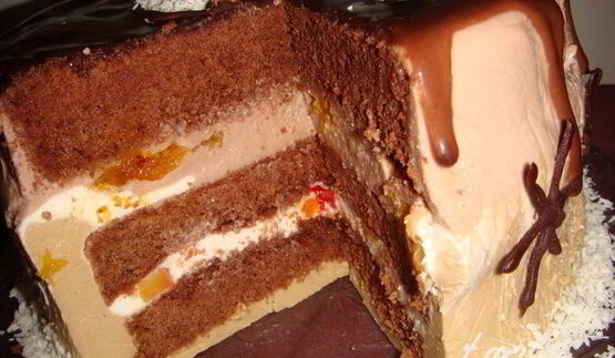 юбилейный торт-суфле южная ночь