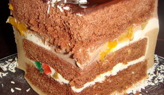 юбилейный торт-суфле южная ночь