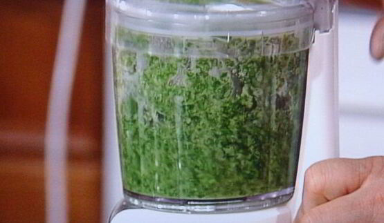 базиликовый тирамису с клубникой