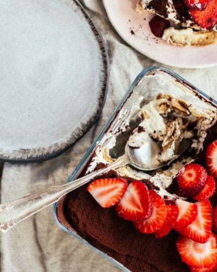 Рецепт тирамису клубничный